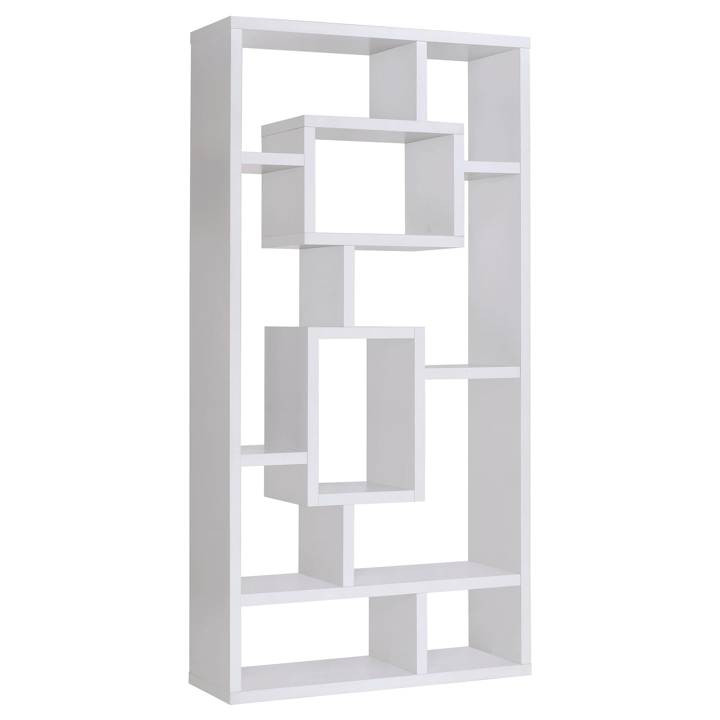 Coaster Furniture Corey 800157 71-inch 8-shelf Bookshelf - White IMAGE 1